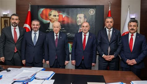 MHP Lideri Bahçeliden sürpriz destek Foto Galeri